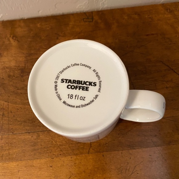Starbucks 2007 Coffee Mug Houston Magnolia City 18 Oz Architectural Seri… - Picture 7 of 7